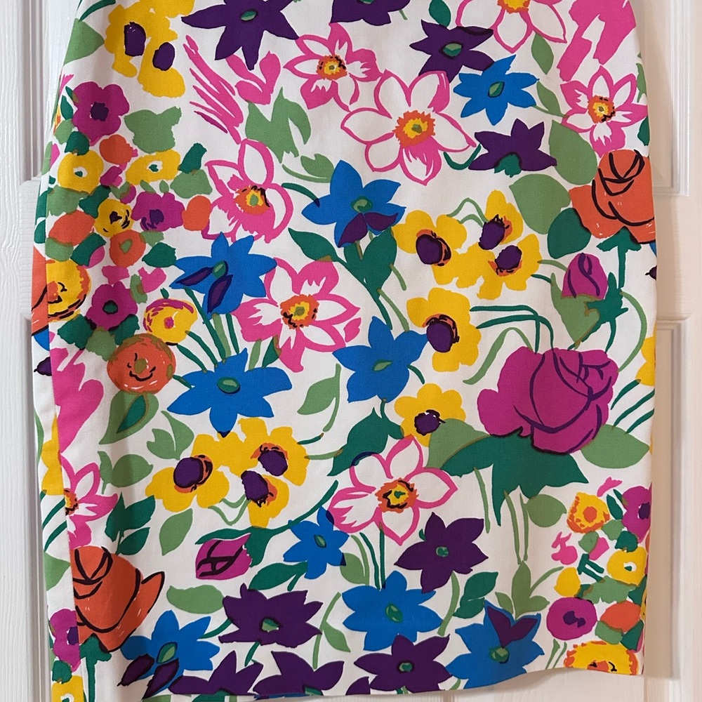 Floral JCrew Floral Skirt